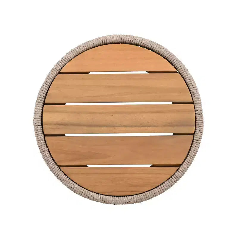 Table d'appoint rustique moderne
