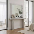 Royal Hampton Dresser Mirror White Solid Wood 38 Inch Stylish Square Frame