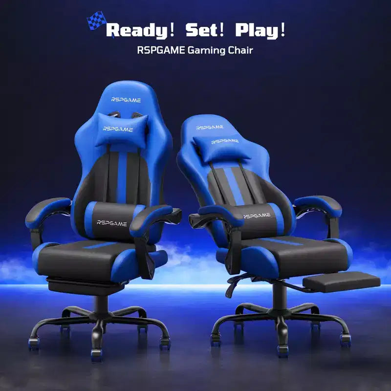 Fauteuils de bureau ergonomiques basiques en cuir PU pour adultes