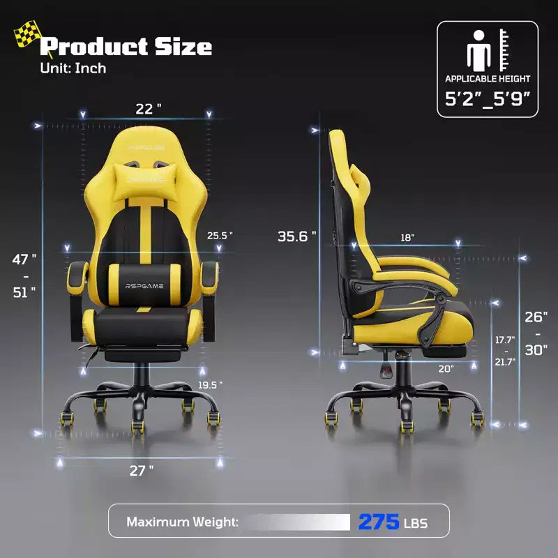 Fauteuils de bureau ergonomiques basiques en cuir PU pour adultes
