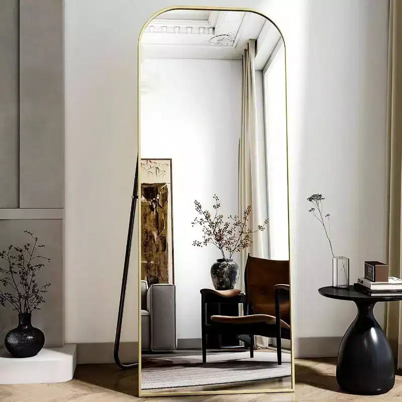 Miroir pleine longueur pour Chambre Salon Vestiaire Aluminium