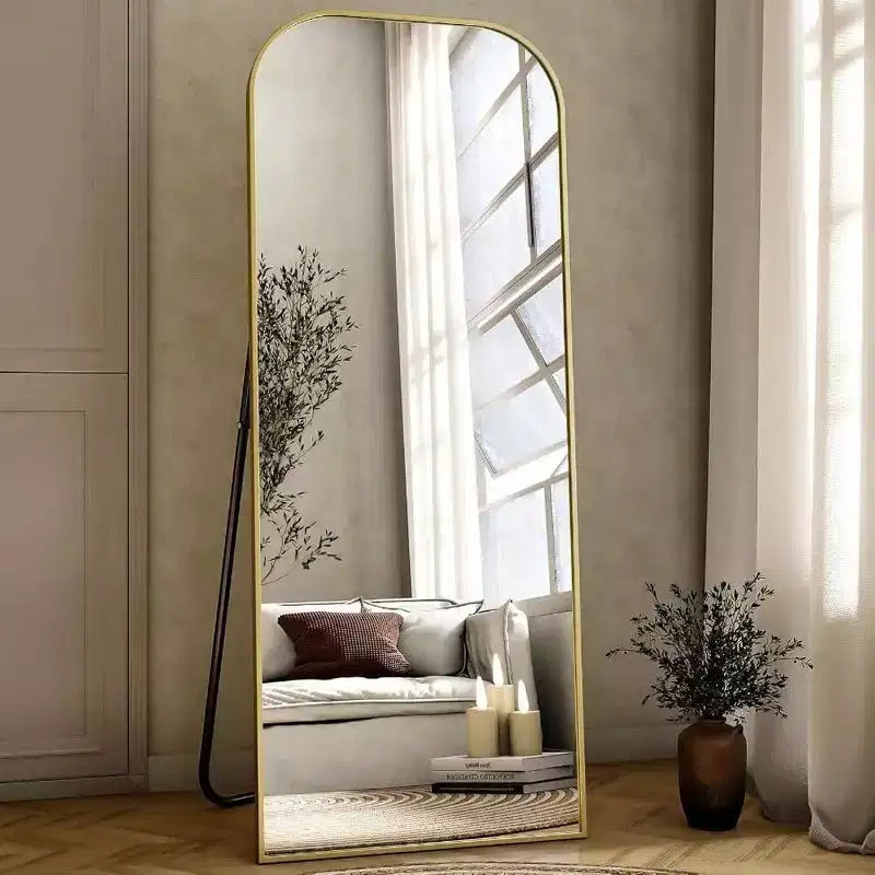 Miroir pleine longueur pour Chambre Salon Vestiaire Aluminium