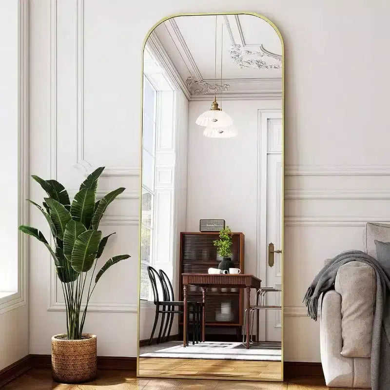 Miroir pleine longueur pour Chambre Salon Vestiaire Aluminium