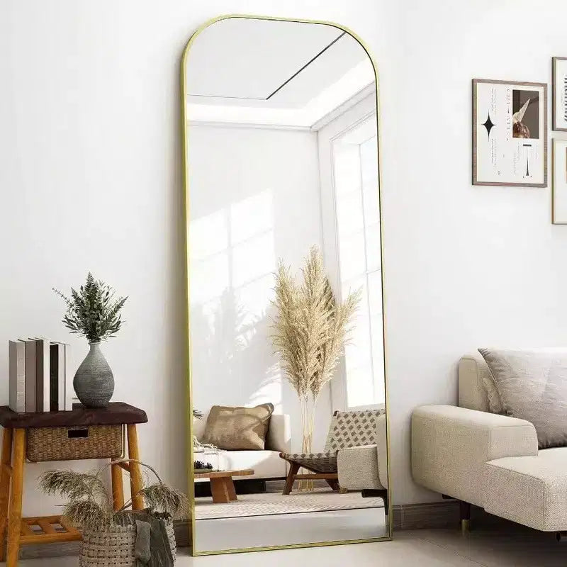 Miroir pleine longueur pour Chambre Salon Vestiaire Aluminium
