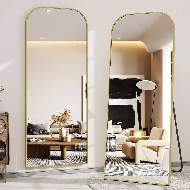 Miroir pleine longueur pour Chambre Salon Vestiaire Aluminium