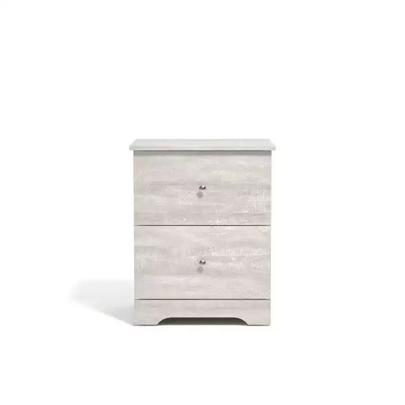 Table de chevet moderne à 2 tiroirs