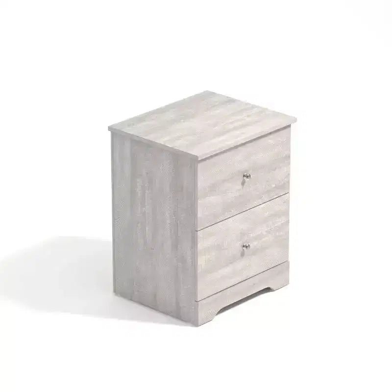 Table de chevet moderne à 2 tiroirs