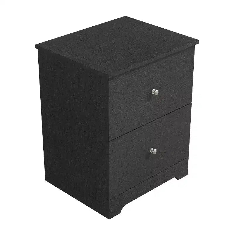 Table de chevet moderne à 2 tiroirs