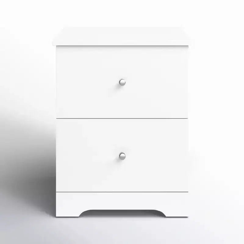 Table de chevet moderne à 2 tiroirs