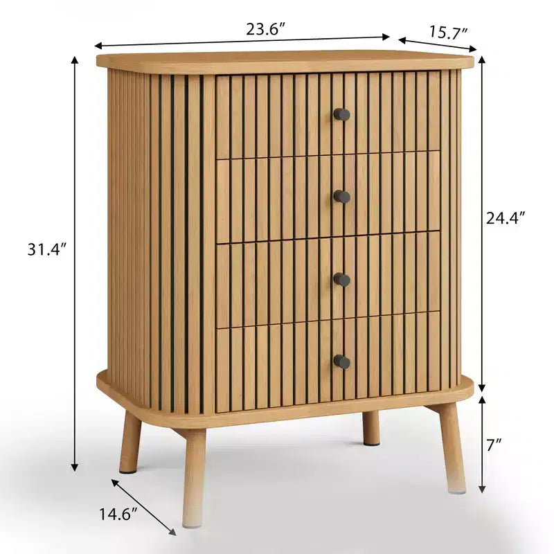 Commodes Commode de Chevet Rangement Spacieux
