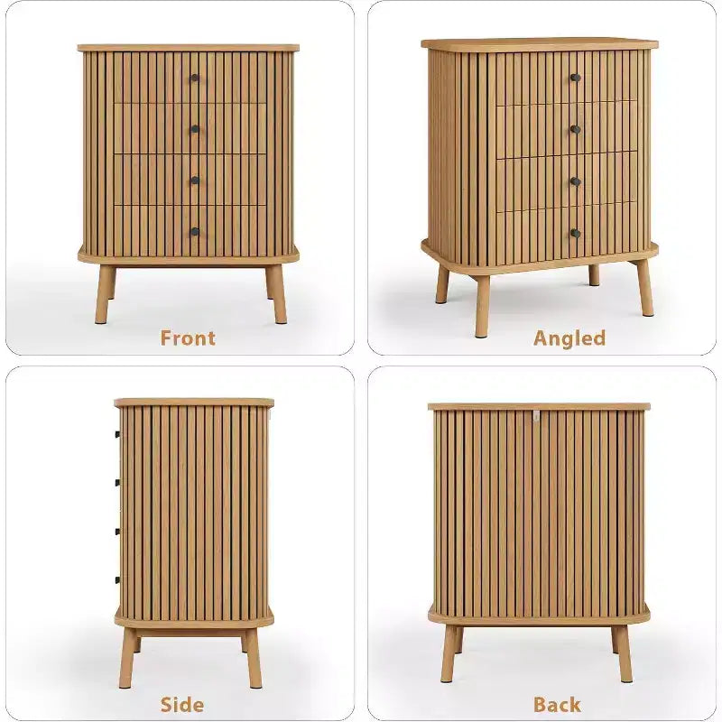 Commodes Commode de Chevet Rangement Spacieux