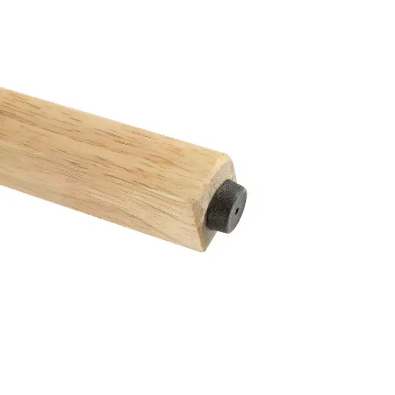Tabourets de bar en bois d'hévéa à hauteur de comptoir avec repose-pieds