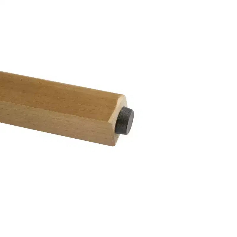 Tabourets de bar en bois d'hévéa à hauteur de comptoir avec repose-pieds