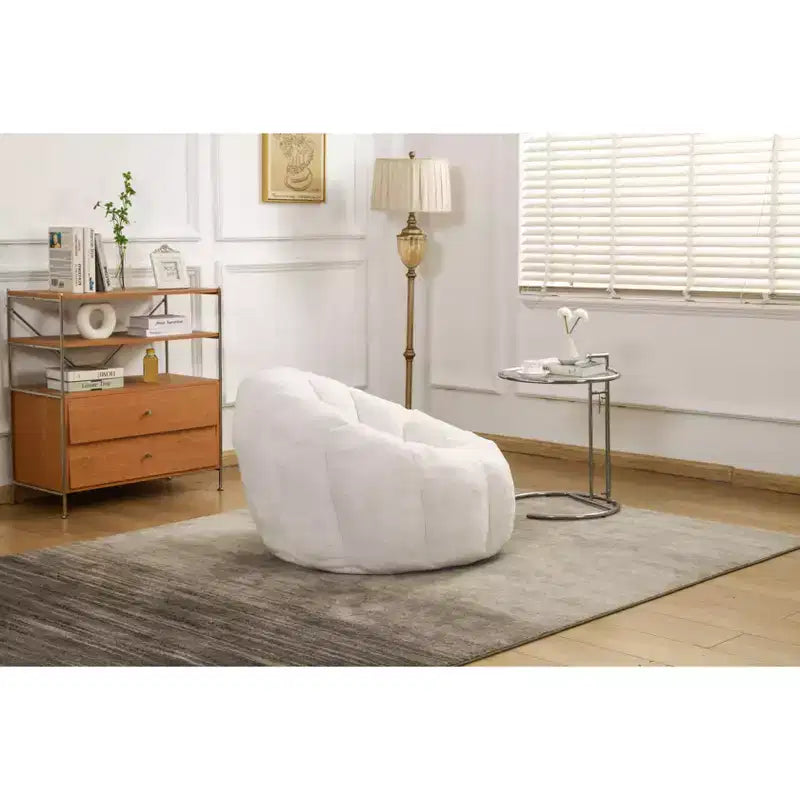 Fauteuil poire géant en tissu, canapé paresseux, canapé poire, chaise de sol moderne