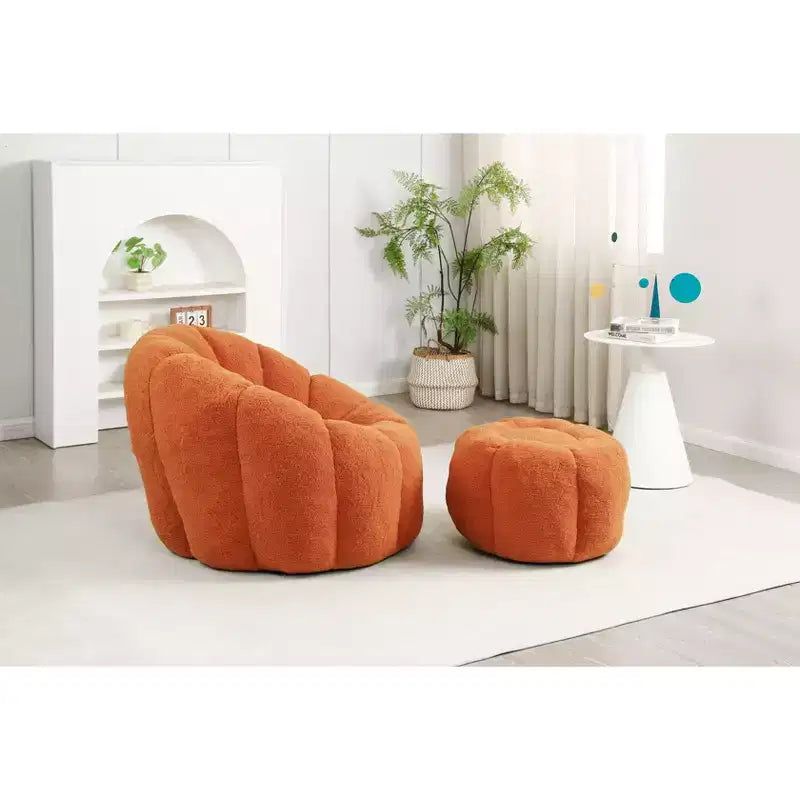 Fauteuil poire géant en tissu, canapé paresseux, canapé poire, chaise de sol moderne