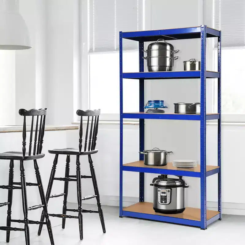 Étagère de rangement robuste en acier pour garage