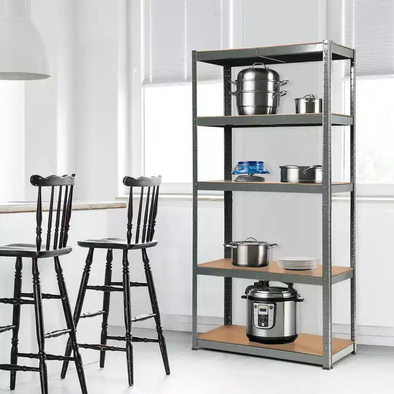 Étagère de rangement robuste en acier pour garage