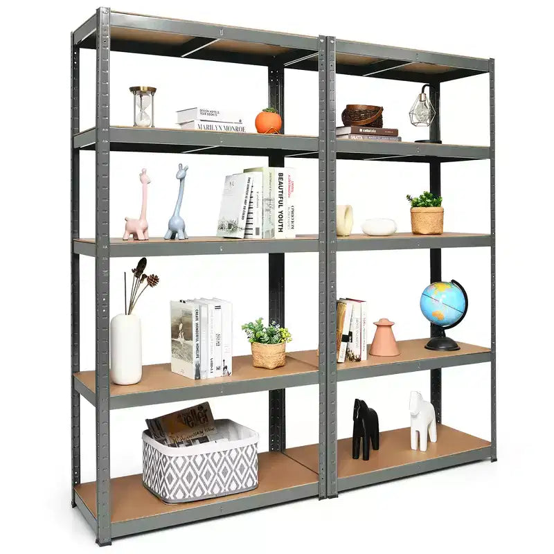 Étagère de rangement robuste en acier pour garage