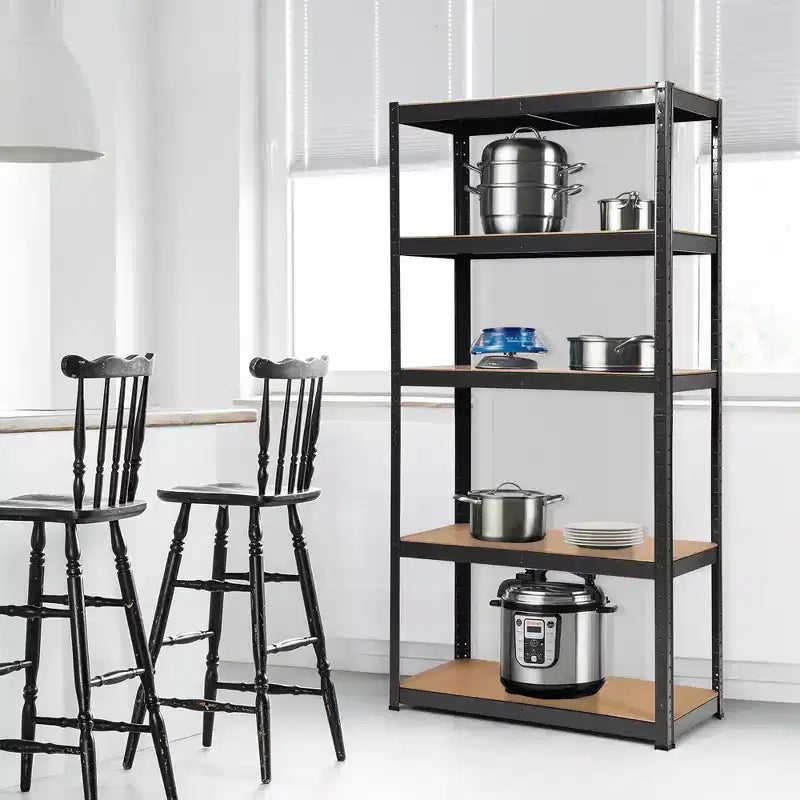 Étagère de rangement robuste en acier pour garage