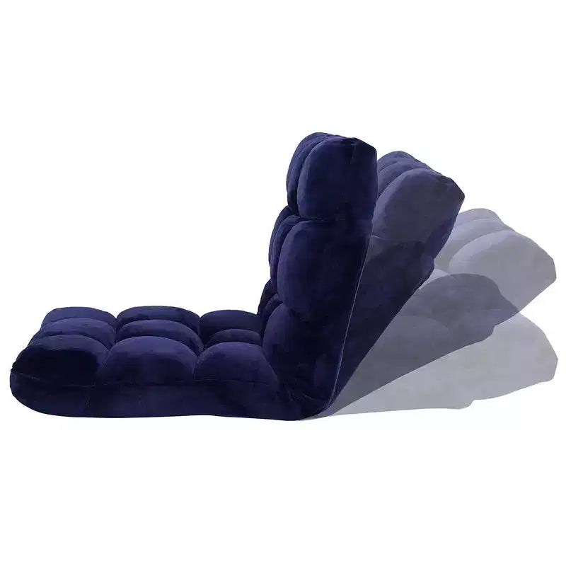 Chaise de sol réglable en mousse à mémoire de forme 14 positions