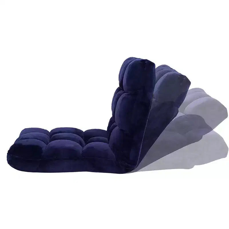 Chaise de sol réglable en mousse à mémoire de forme 14 positions