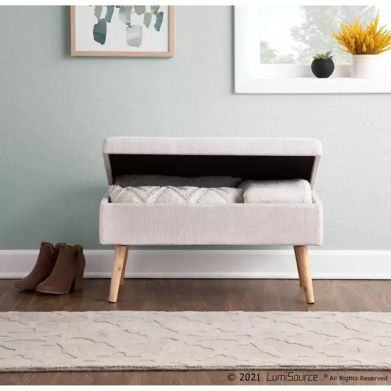 Banc de rangement